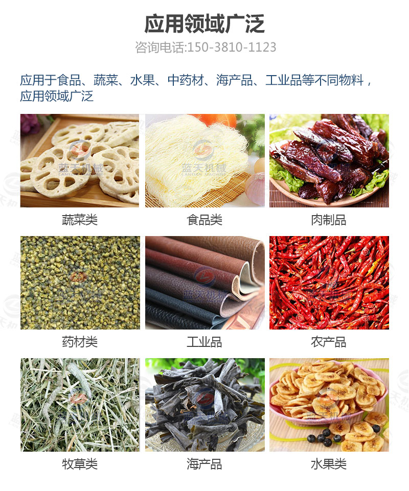 牧草網帶式烘干機應用領域