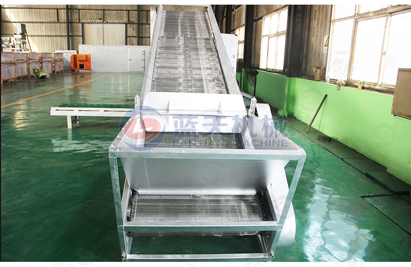 牧草網帶式烘干機廠家實拍